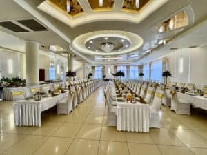 Sala weselna w Hotelu Ostoja w Bobowej