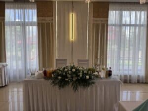 Sala weselna w Hotelu Ostoja w Bobowej