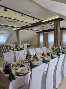 Sala konferencyjna w Hotelu Ostoja w Bobowej