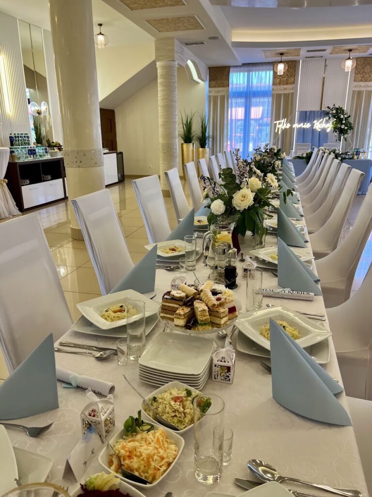 Sala weselna w Hotelu Ostoja w Bobowej