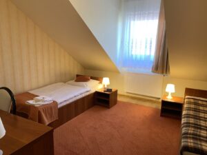 Pokój hotelowy w Hotelu Ostoja w Bobowej