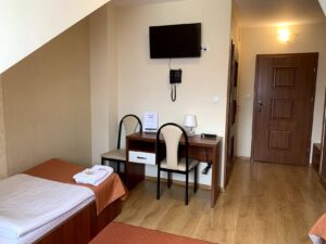 Pokój hotelowy w Hotelu Ostoja w Bobowej