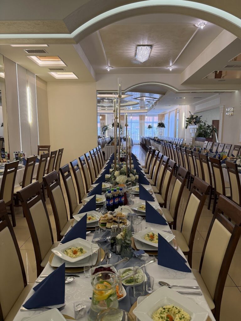Sala weselna w Hotelu Ostoja w Bobowej