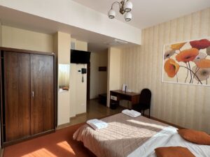 Pokój hotelowy w Hotelu Ostoja w Bobowej