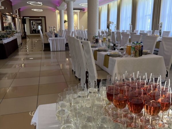 Sala Restauracji Ostoja w Bobowej